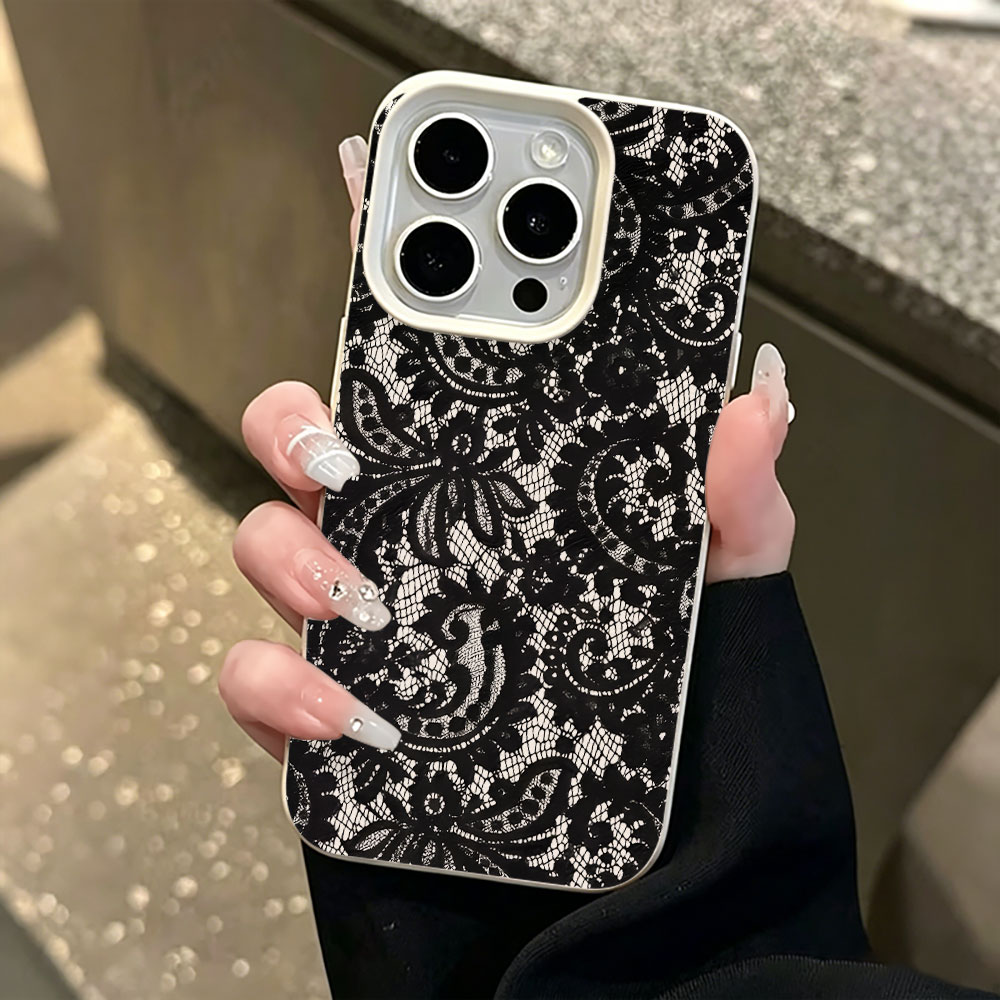 Funda de Teléfono con Diseño F - Vintage Floral Pattern Soft Case reseña y precio