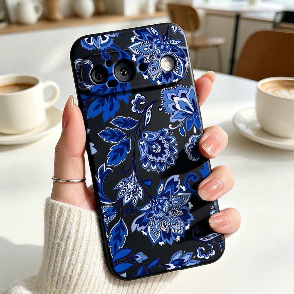 Funda de silicona con diseño f - Vintage Floral Pattern Soft Case reseña y precio