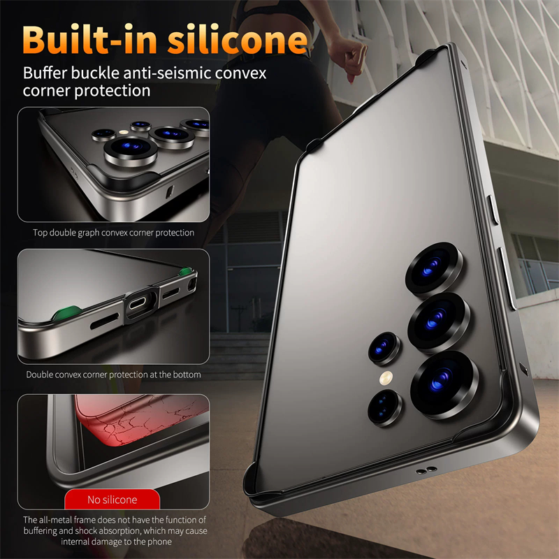 Funda de parachoques de Metal  - Metal Bumper Aluminum Frame Case reseña y precio