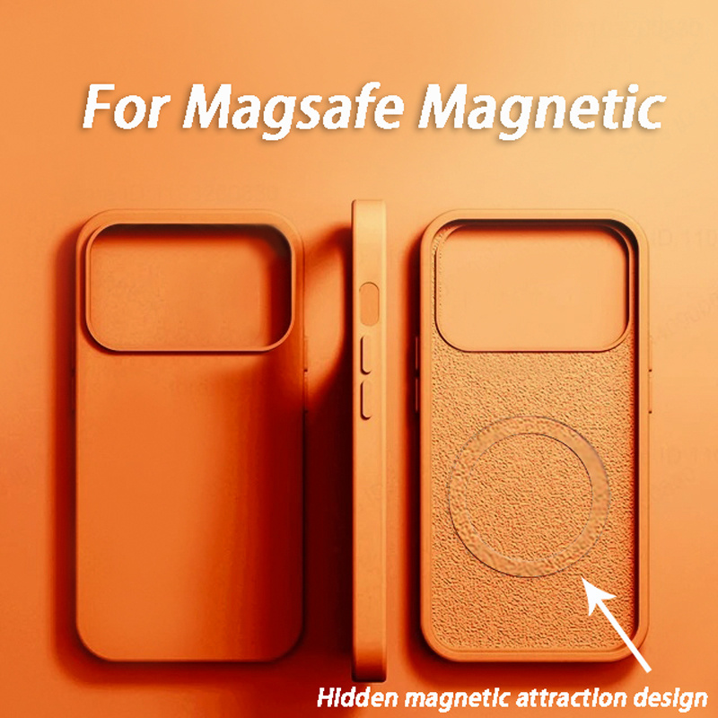 Funda de Lujo con Carga Inalám - Liquid Silicone Magnetic Phone Case reseña y precio