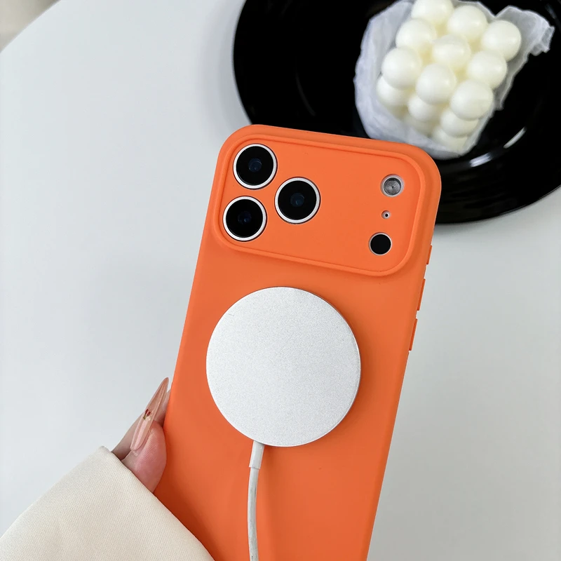 Funda de teléfono de silicona  - Liquid Silicone Magnetic Phone Case reseña y precio