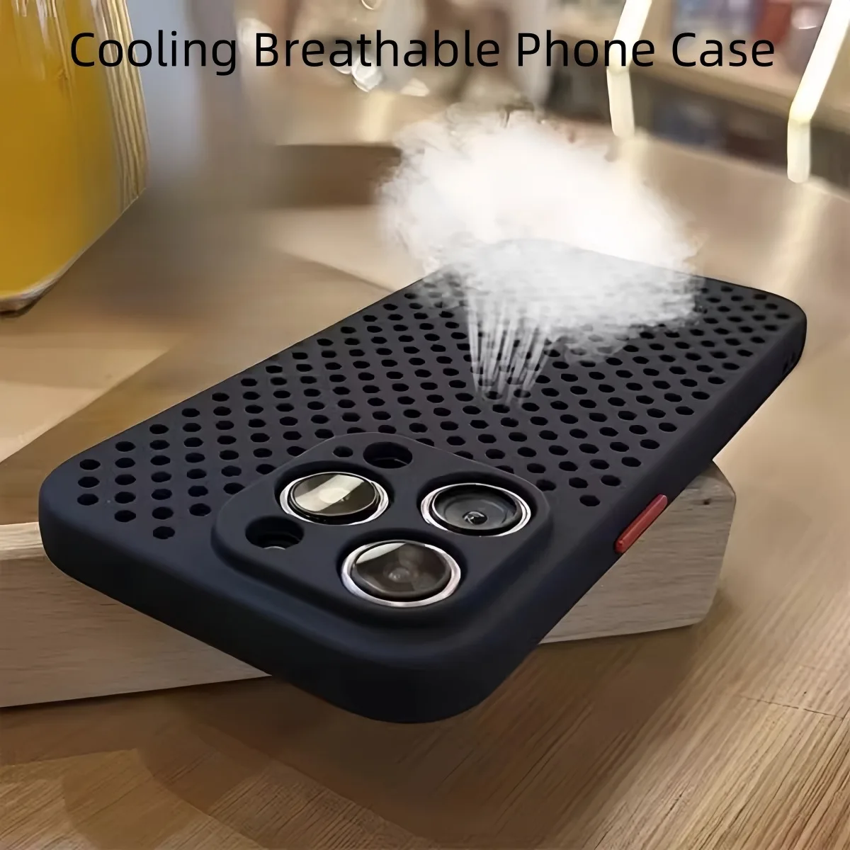 Funda de teléfono con refriger - Heat Dissipation Mesh Breathable Case reseña y precio