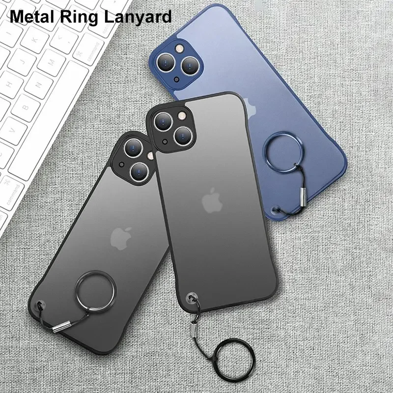 Para Iphone 16 15 14 Pro Max U - Ultra Thin Frameless Phone Cover reseña y precio