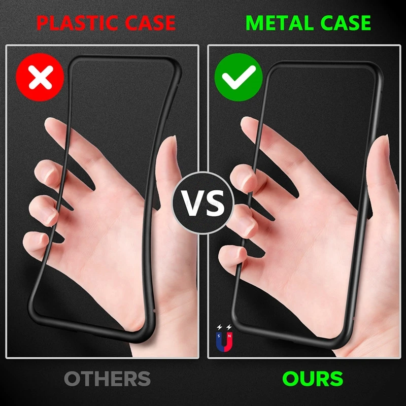 Funda de Metal de privacidad d - Anti Spy Privacy Glass Case reseña y precio