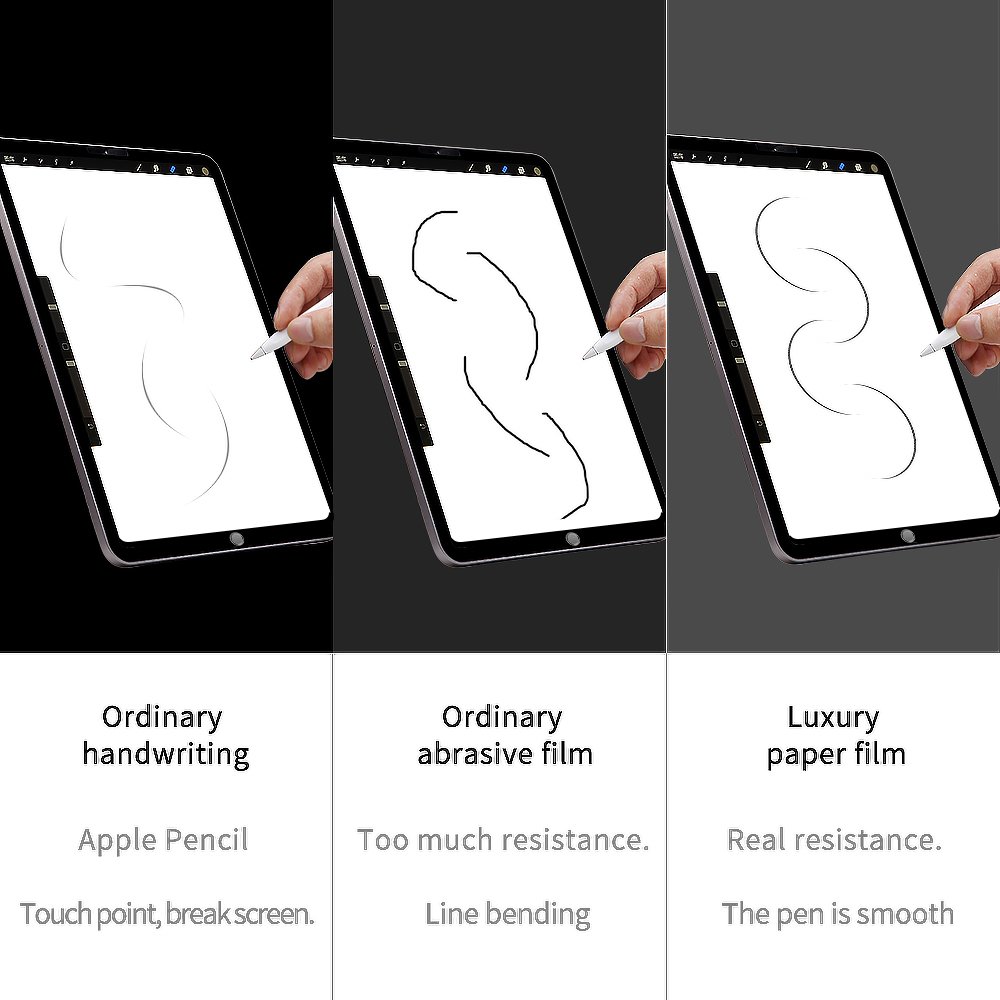 2 uds película de sensación de - Matte Anti Glare Screen Protector reseña y precio