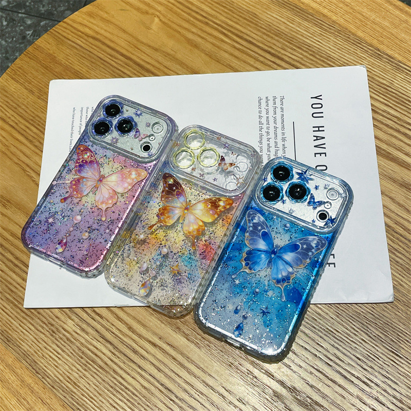 Funda de Teléfono de Lujo con  - Clear Shockproof Bumper Case reseña y precio