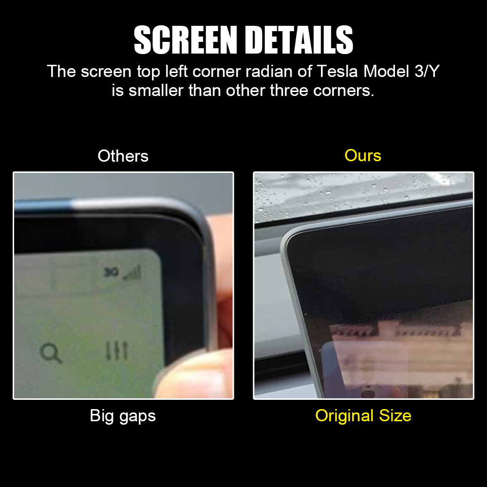 Para Tesla Model 3/Y 2021 Prot - Matte Anti Glare Screen Protector reseña y precio