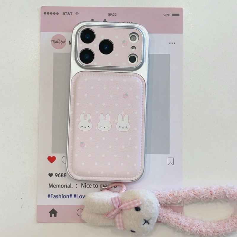 Funda de Cuero con Diseño de M - Cute Cartoon Wrist Strap Silicone Case reseña y precio